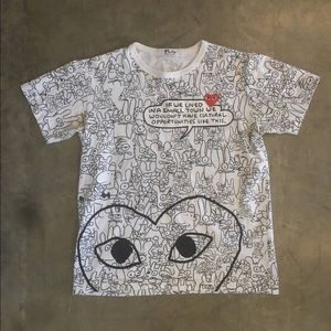 CDG play T-shirt